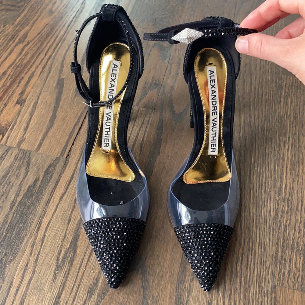 Alexandre Vauthier Crystal Embellished Pumps
